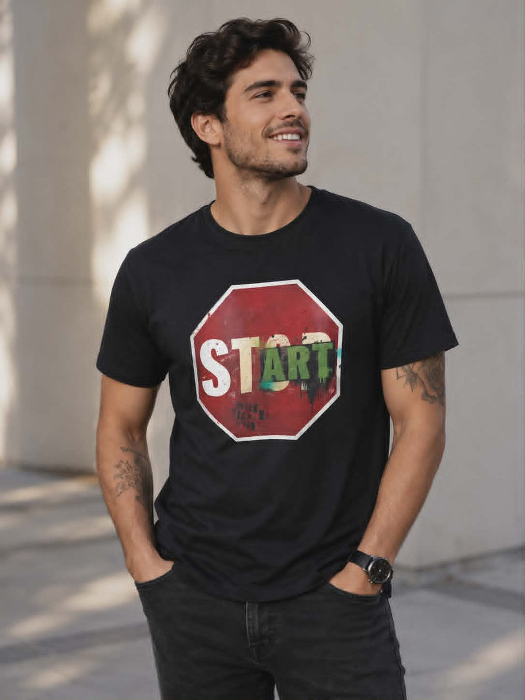 Stop / Start T-Shirt