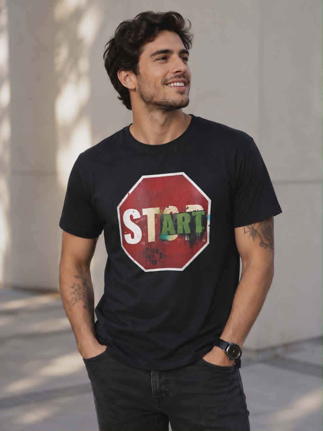 Stop / Start T-Shirt