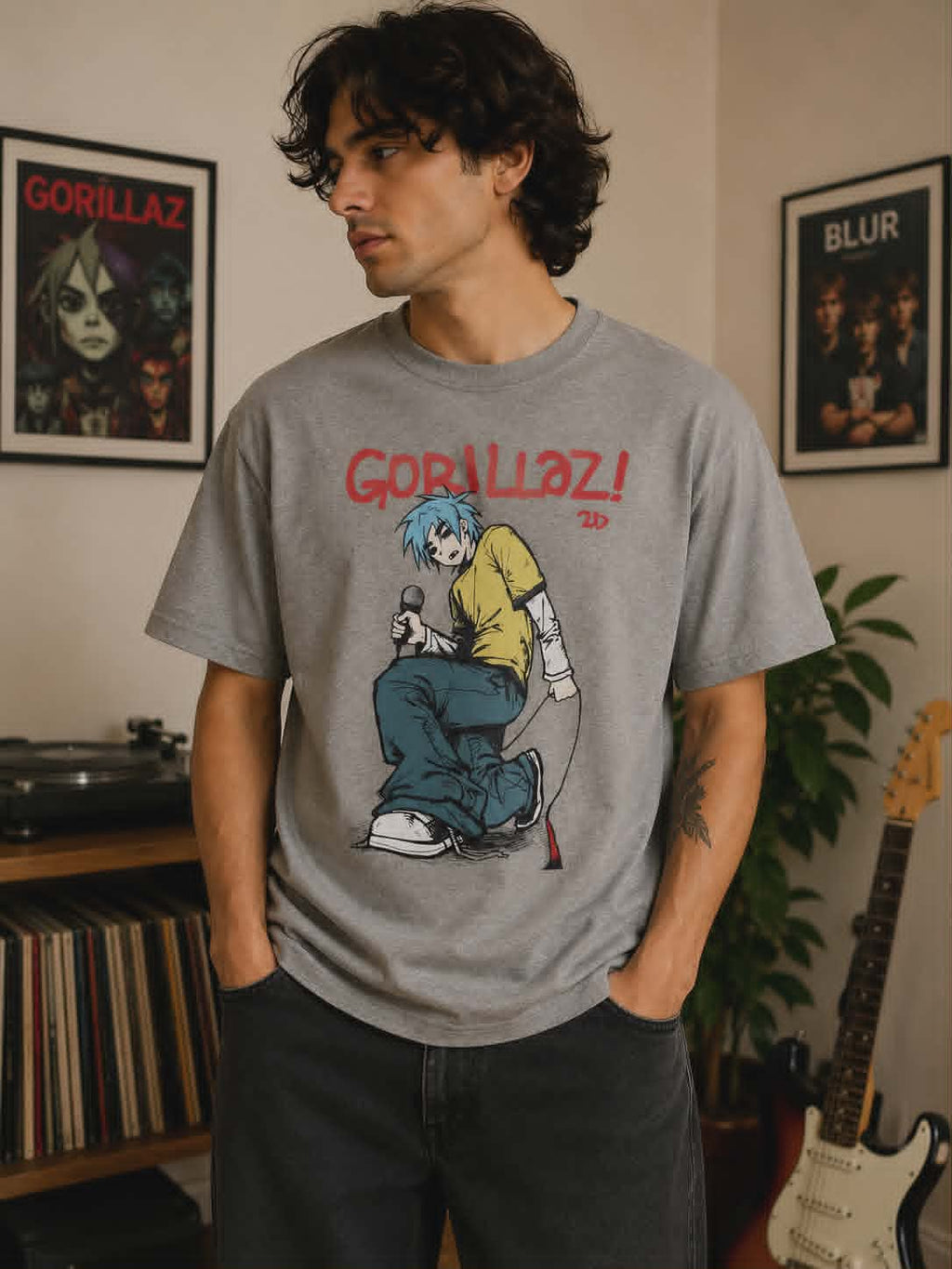 Gorillaz 2D T-Shirt