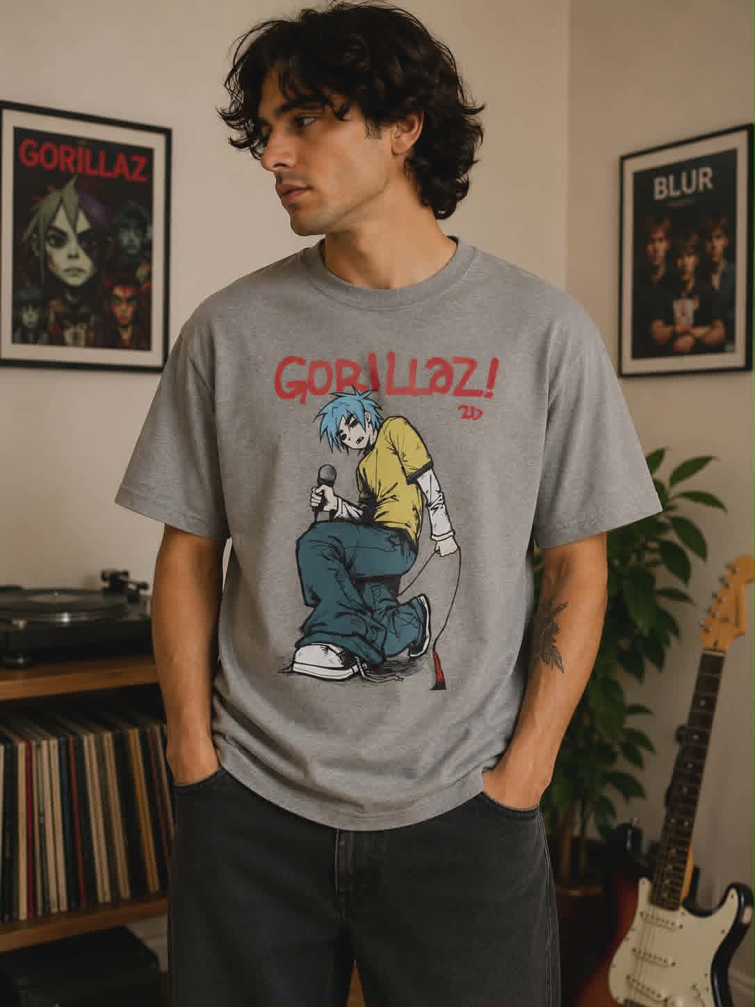 Gorillaz 2D T-Shirt