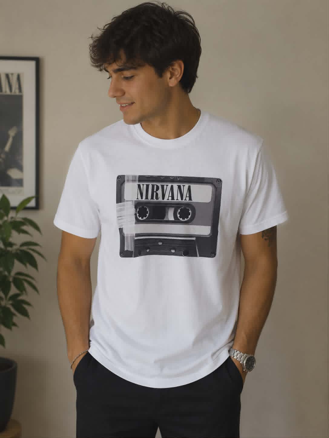 Nirvana Cassette T-Shirt