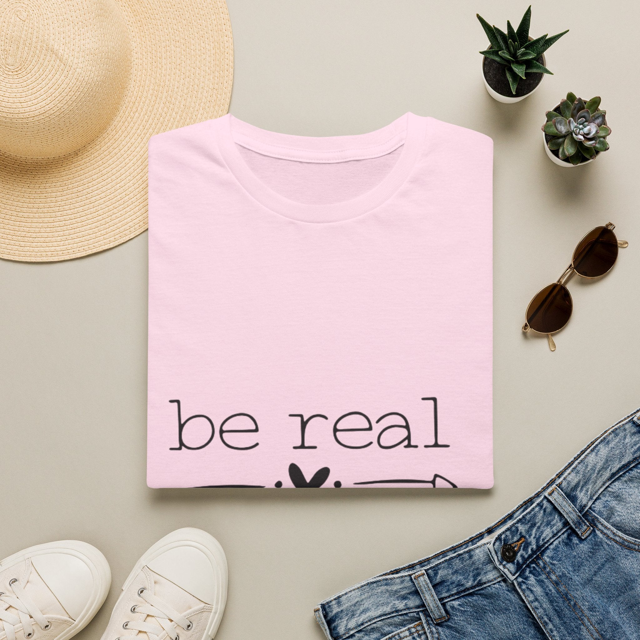 Be Real Not Perfect Tee