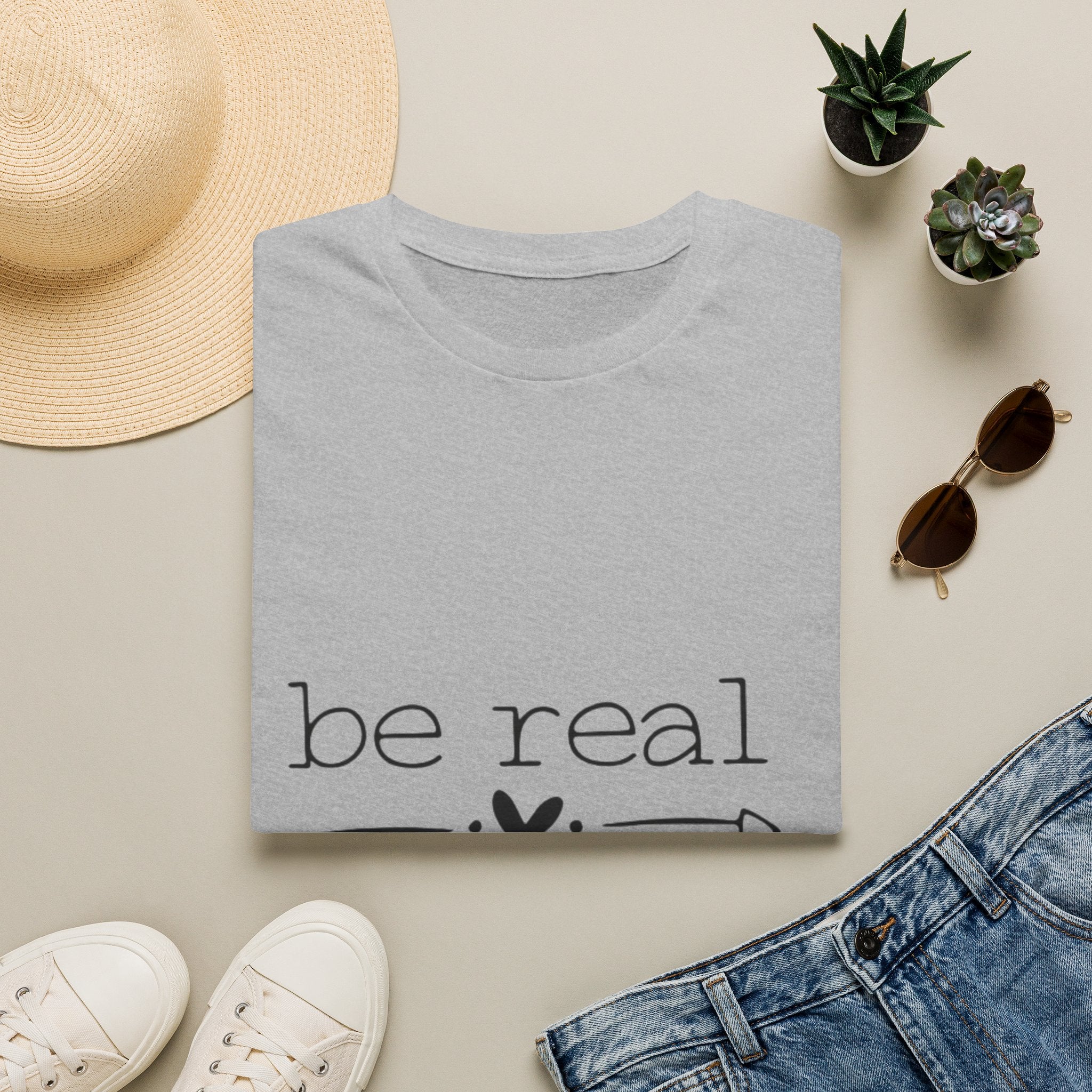 Be Real Not Perfect Tee