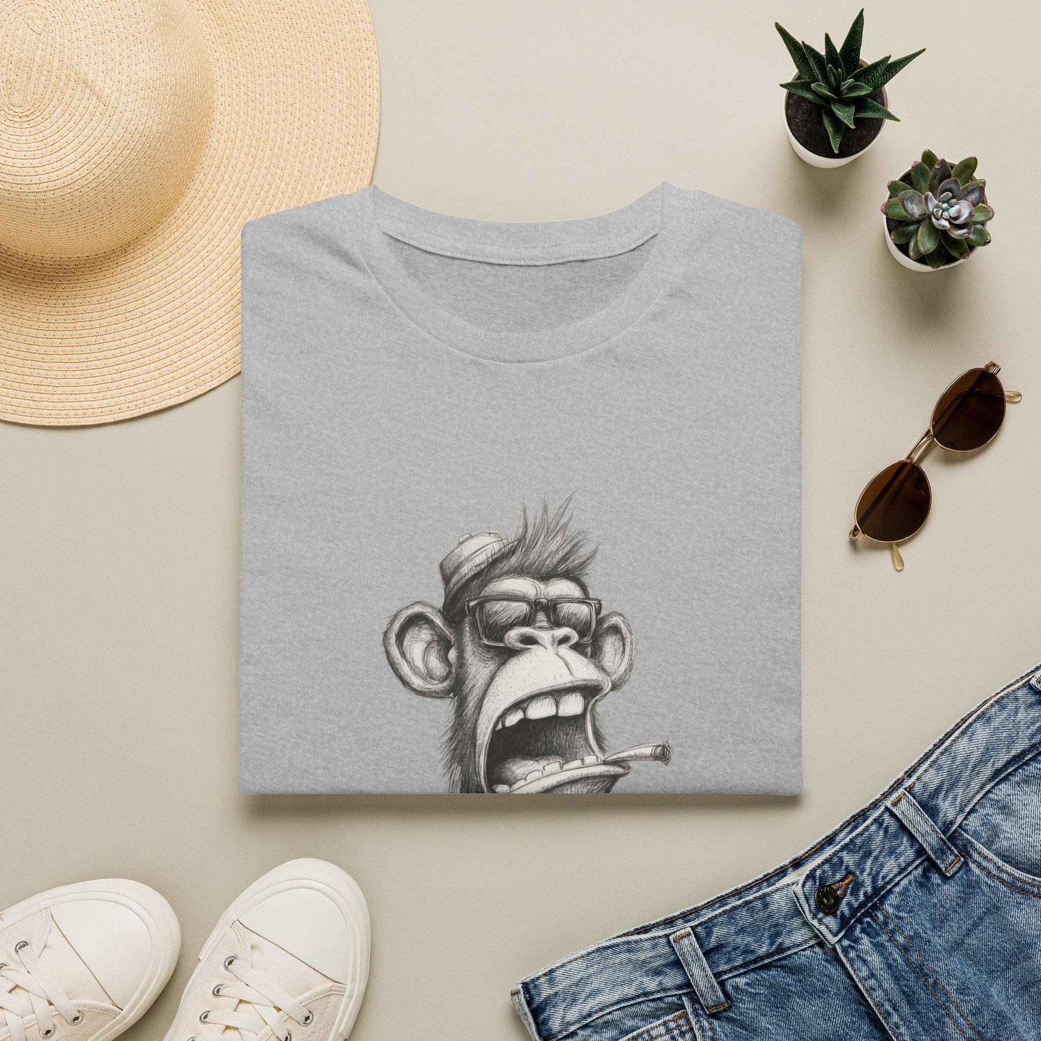 Hipster Monkey Tee