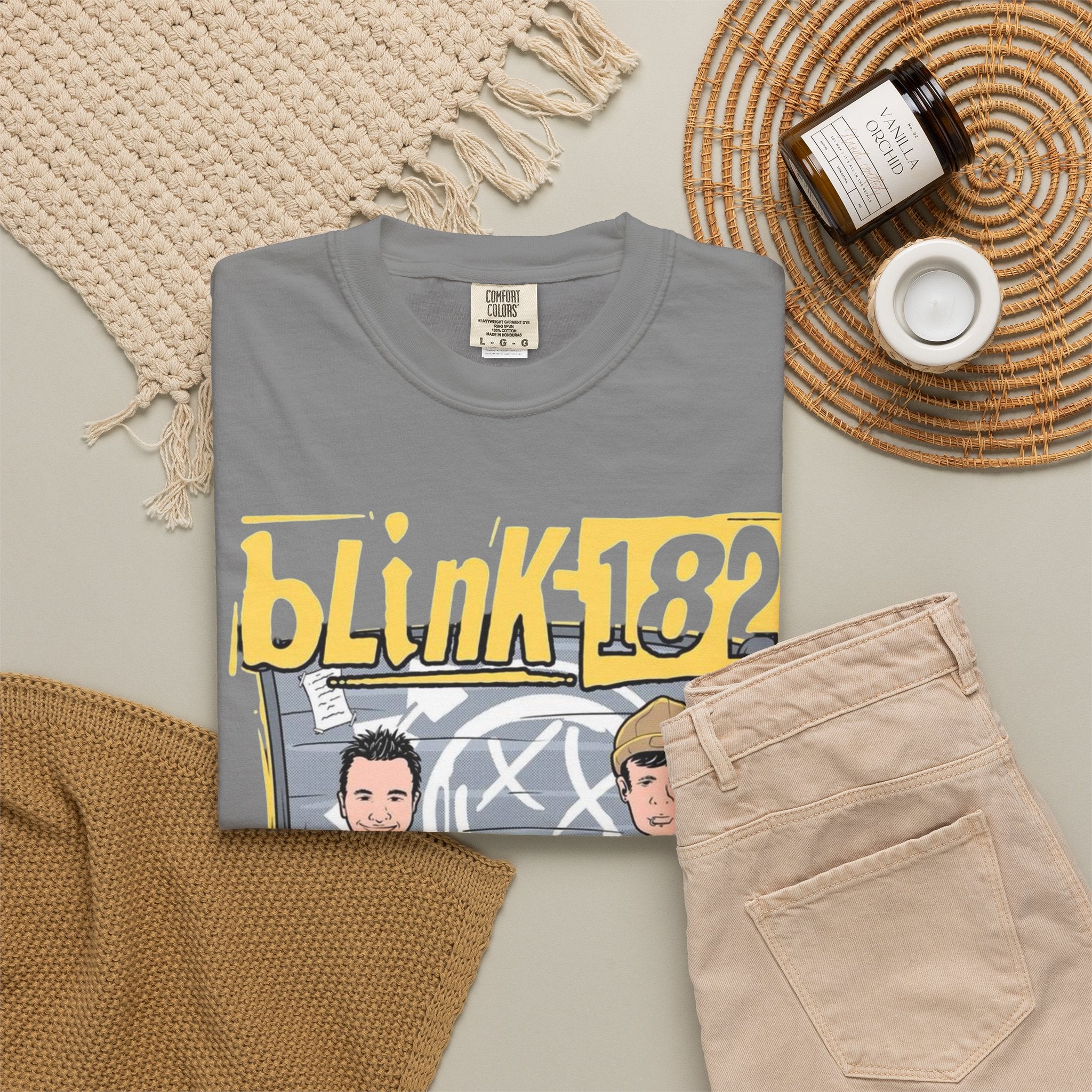 Blink-182 Cartoon Band Tee