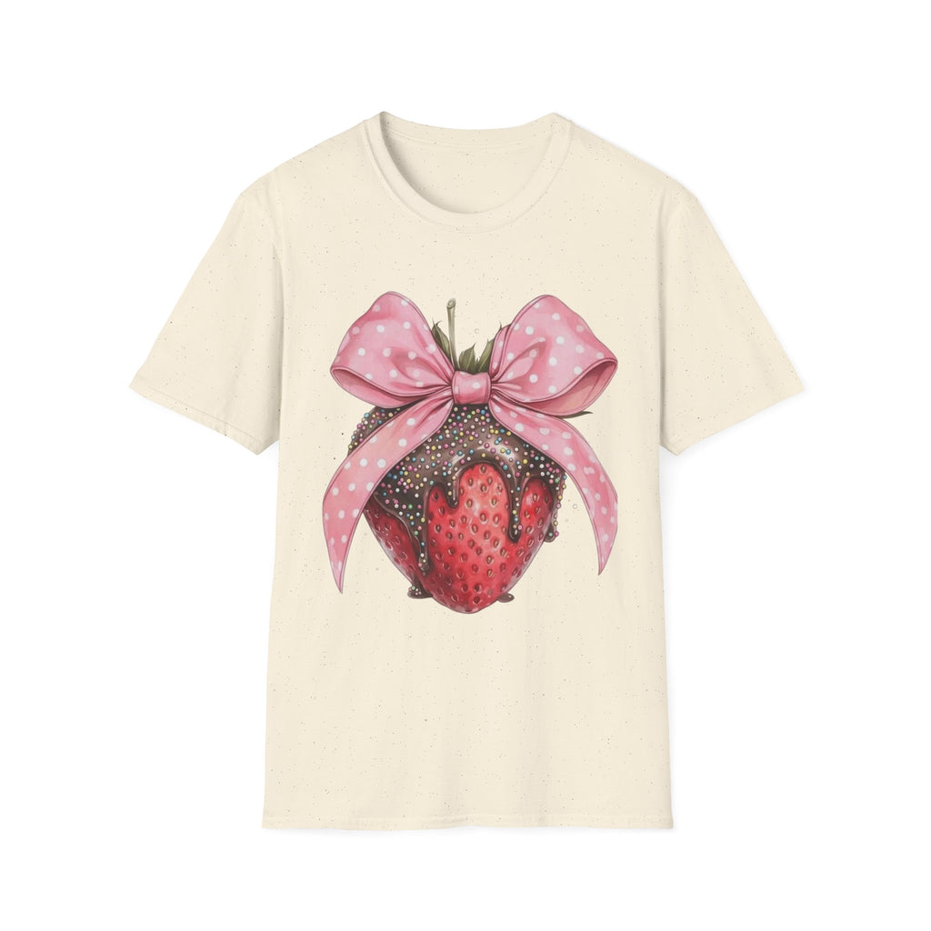 Chocolate Strawberry Bow Tee