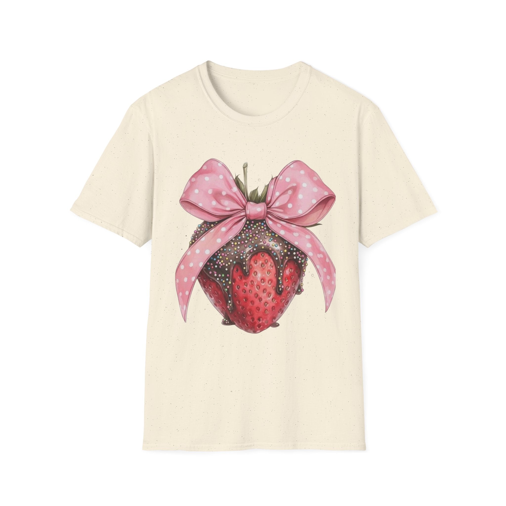 Chocolate Strawberry Bow Tee