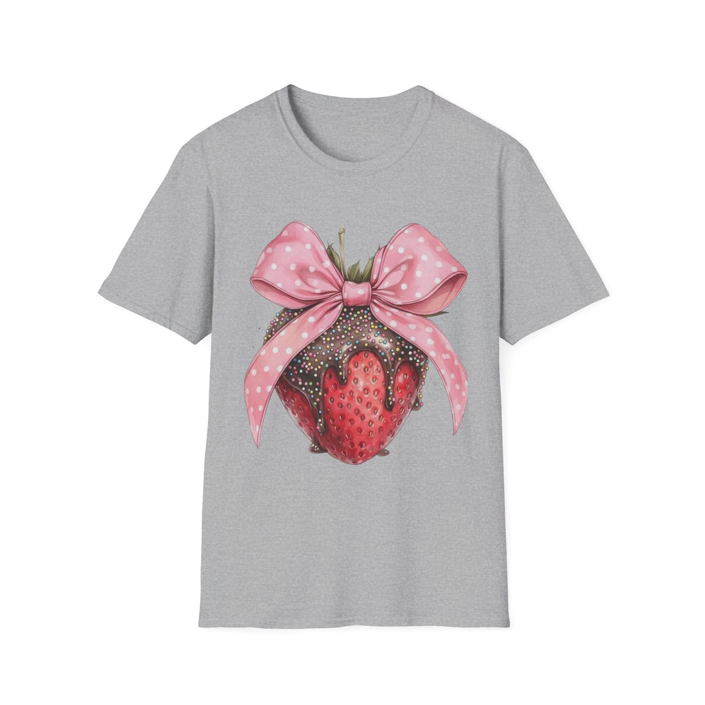 Chocolate Strawberry Bow Tee