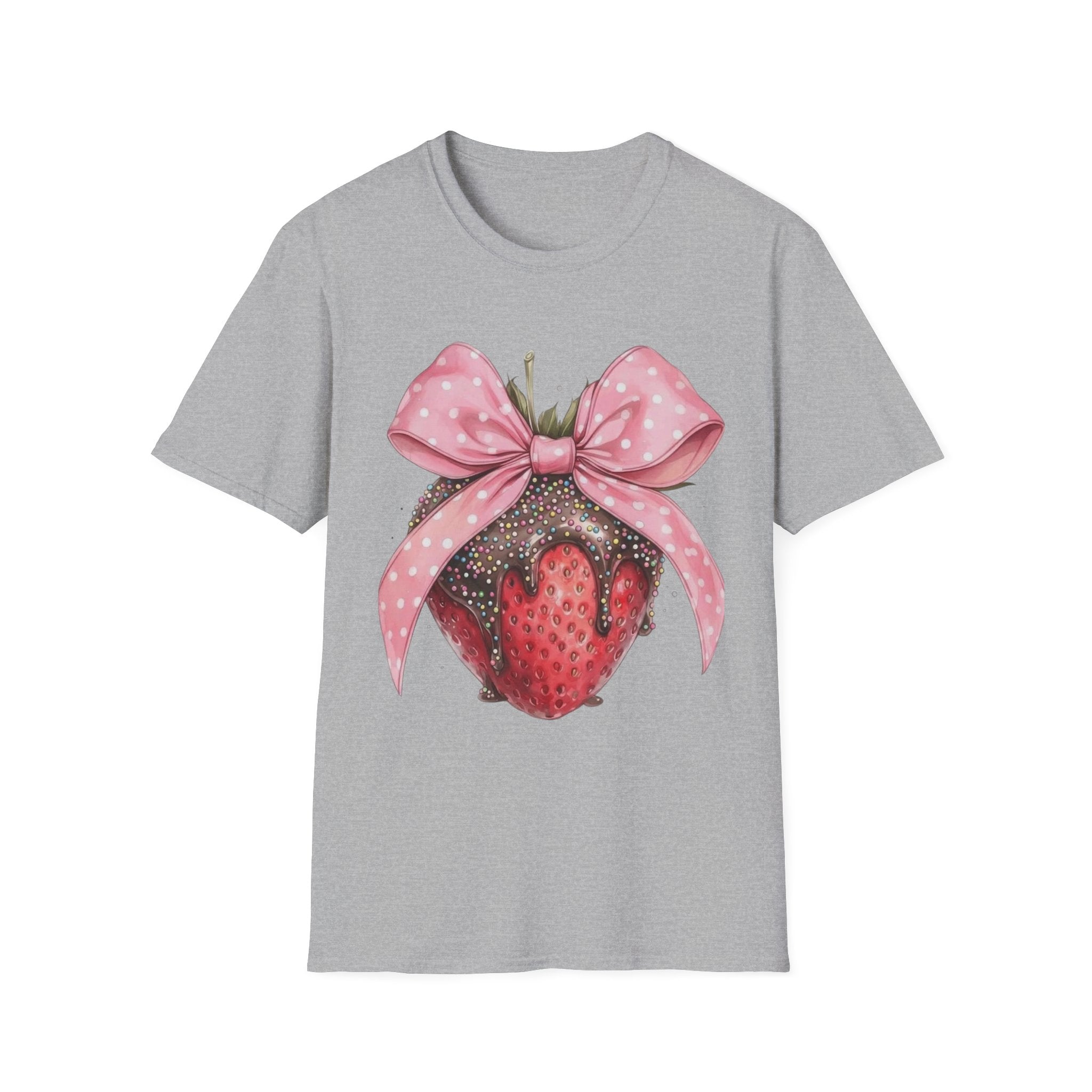 Chocolate Strawberry Bow Tee