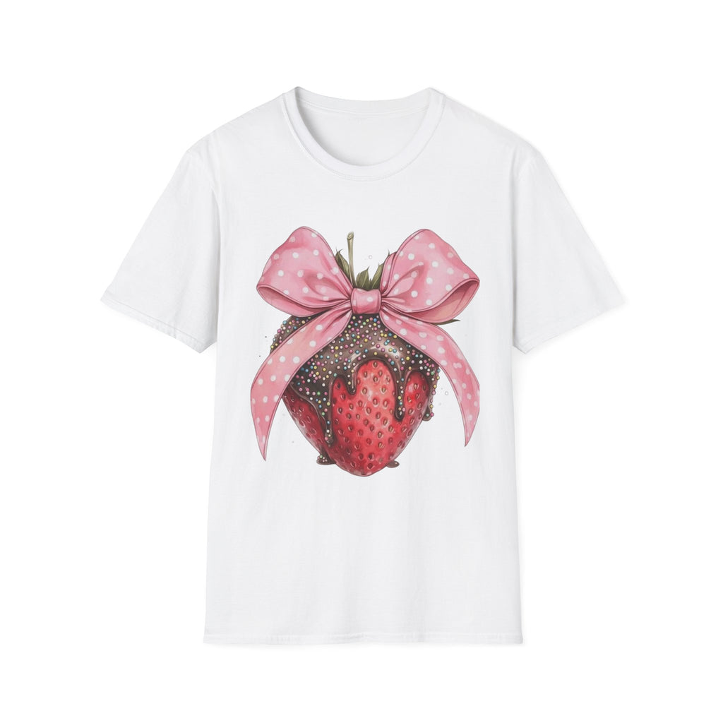 Chocolate Strawberry Bow Tee