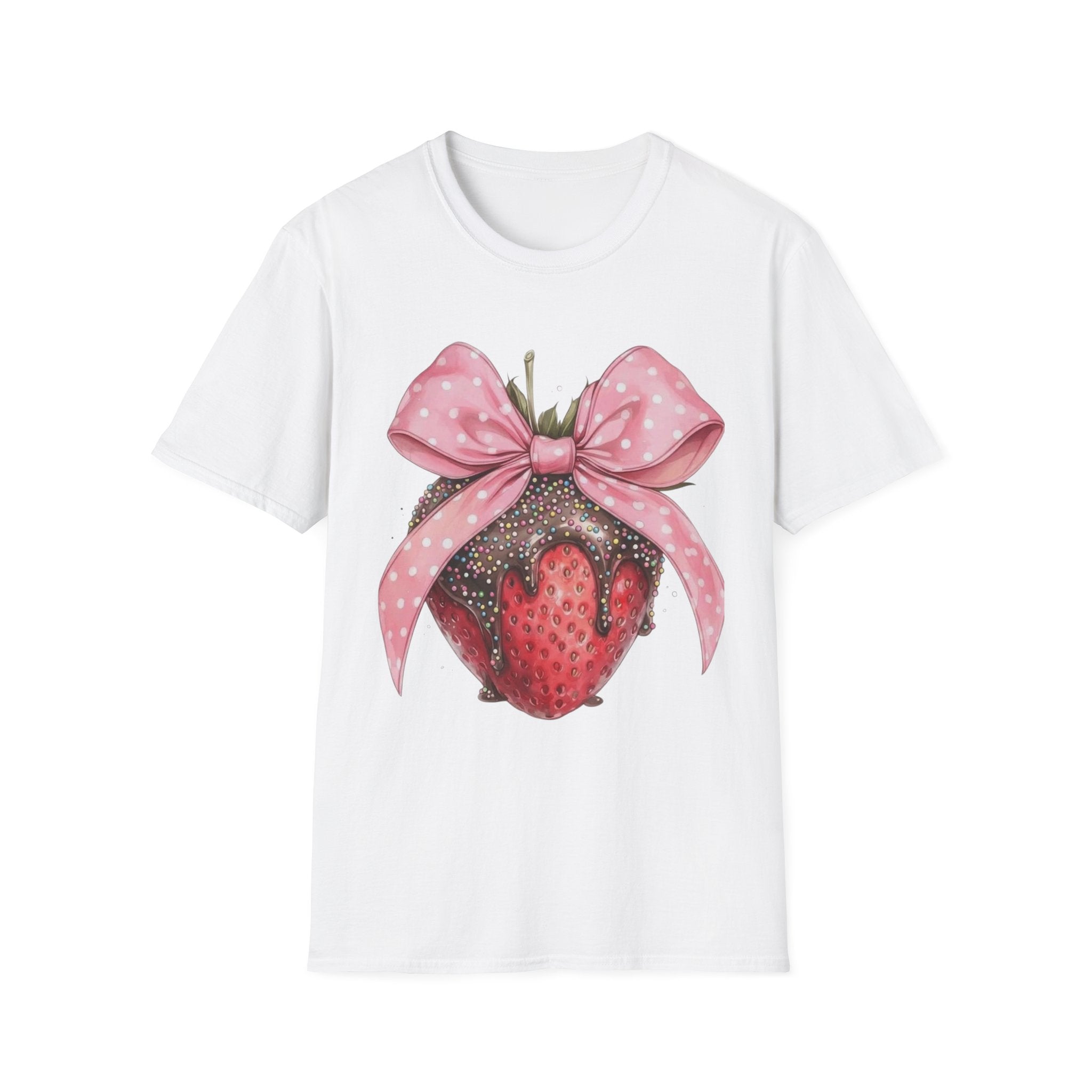 Chocolate Strawberry Bow Tee
