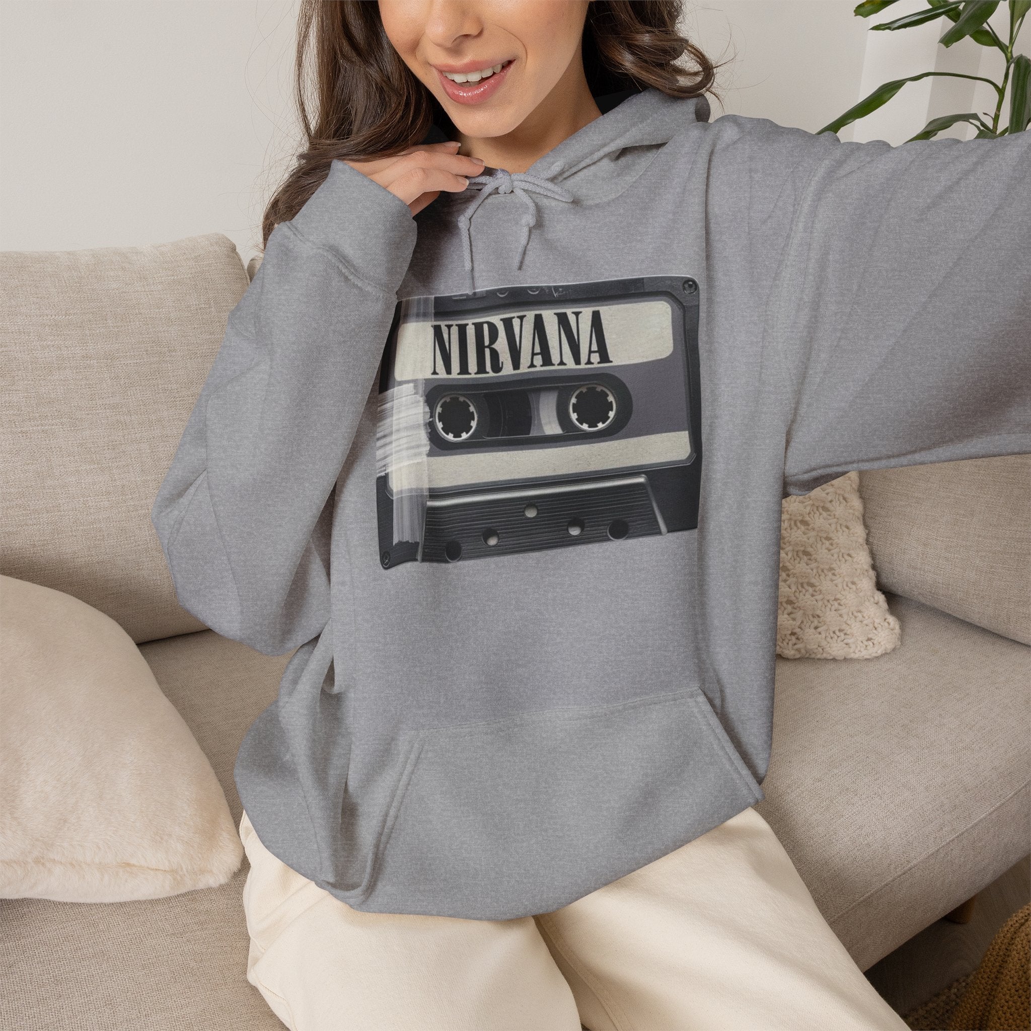 Nirvana Cassette Hoodie