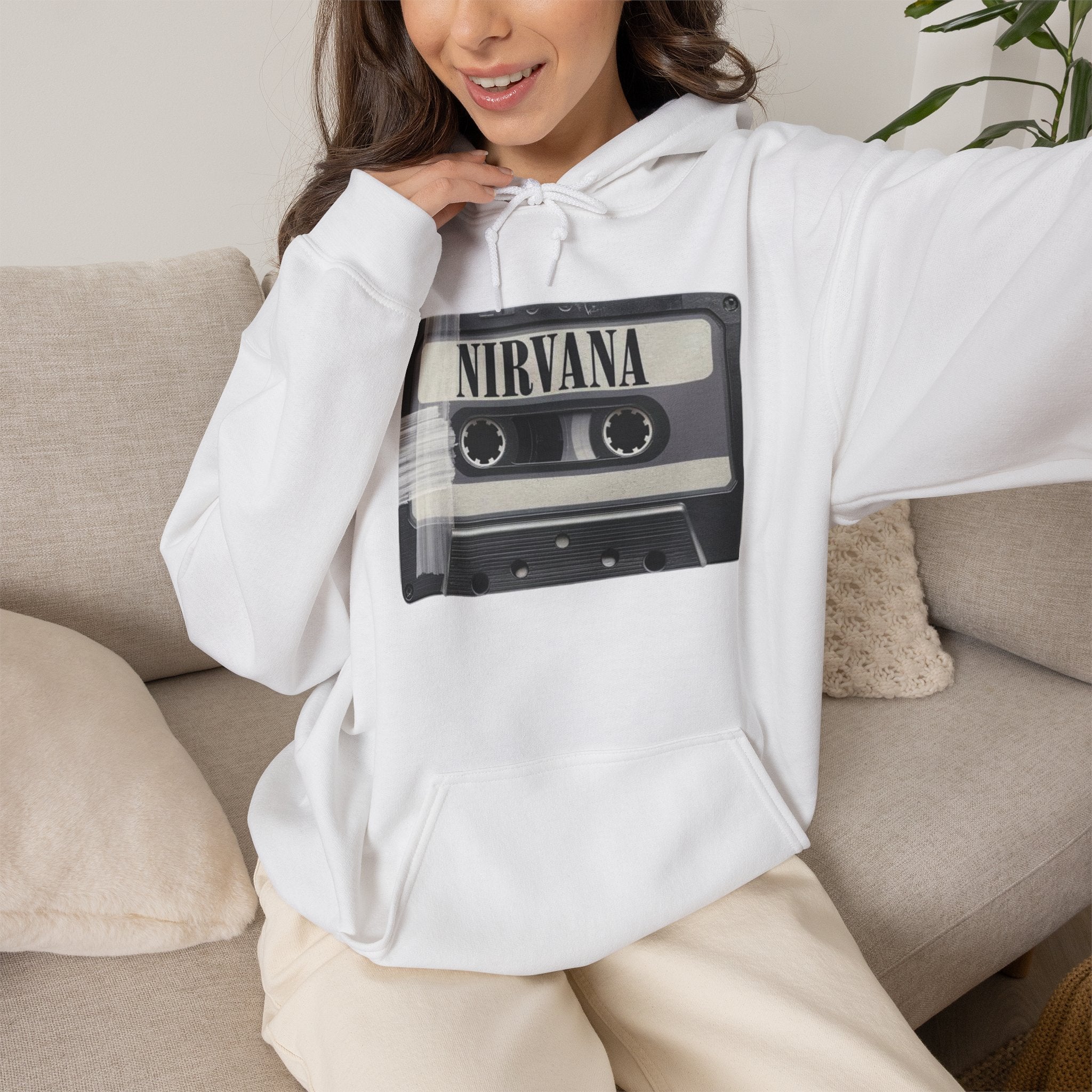 Nirvana Cassette Hoodie