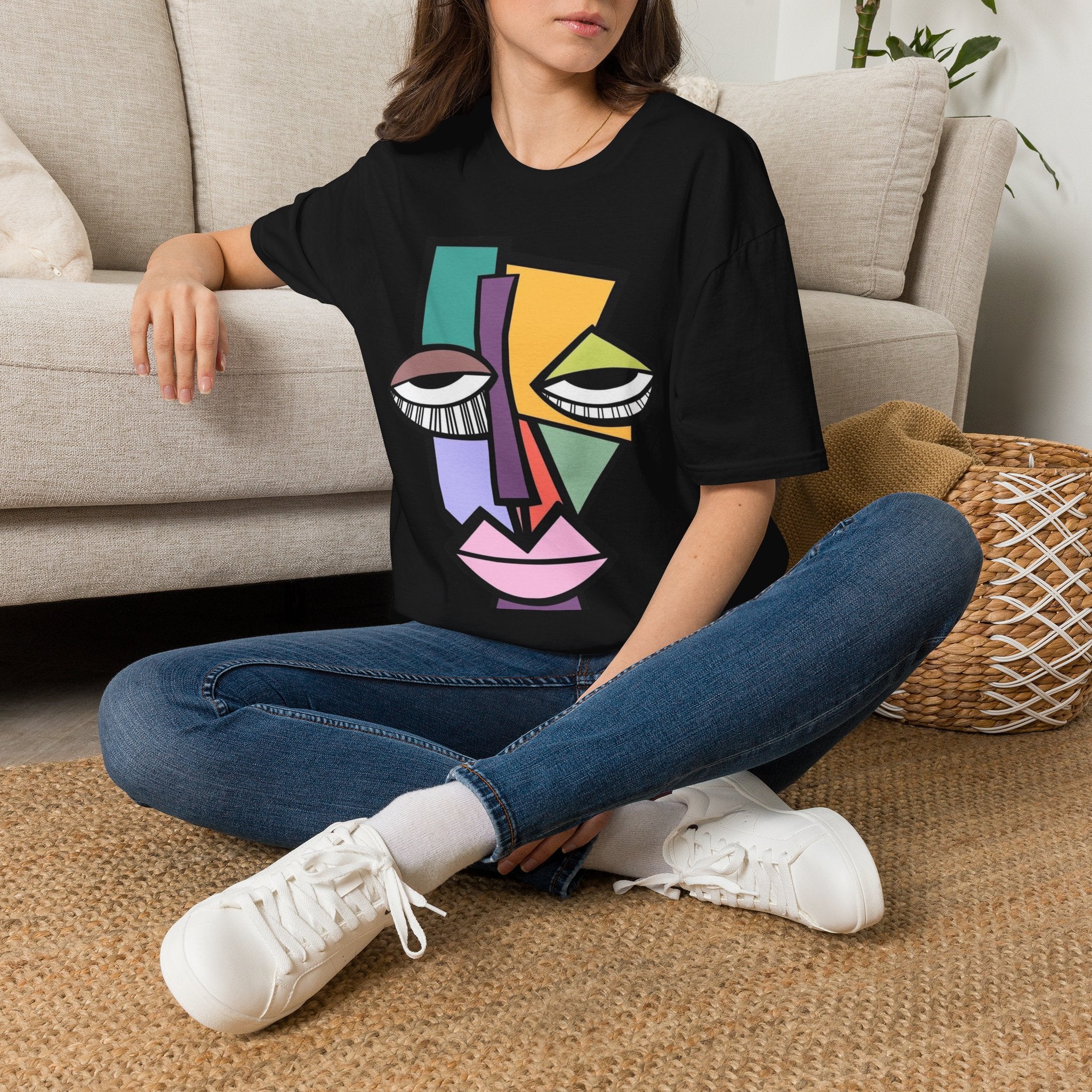 Cubist Face Tee