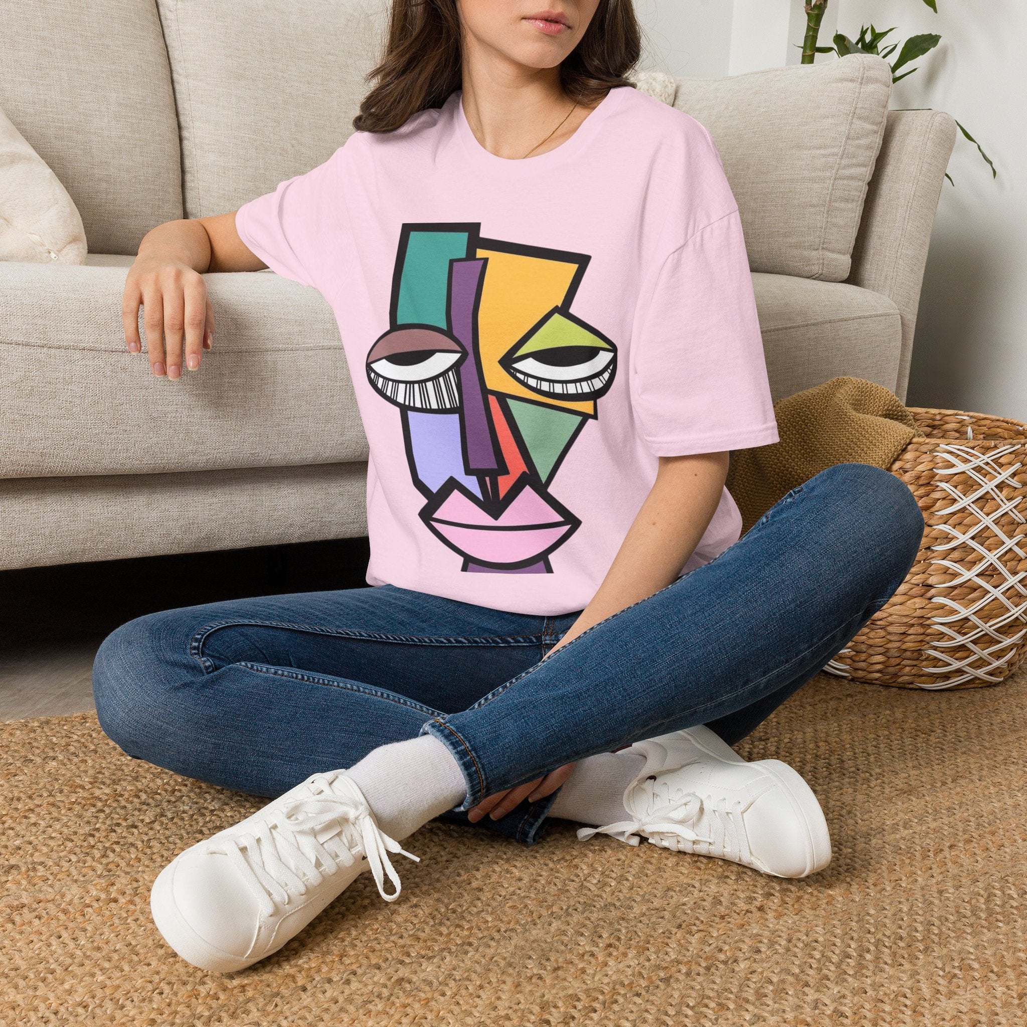 Cubist Face Tee