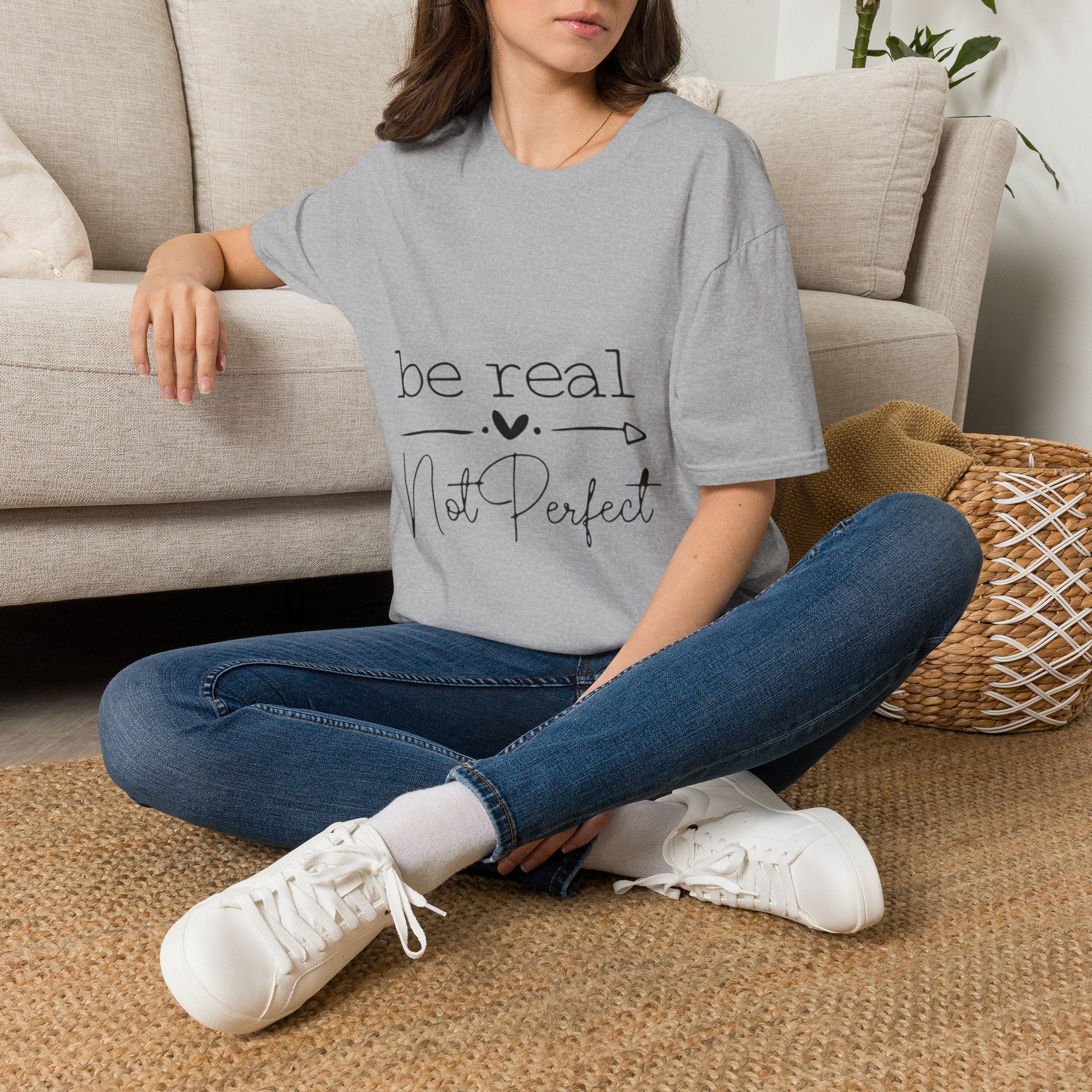 Be Real Not Perfect Tee