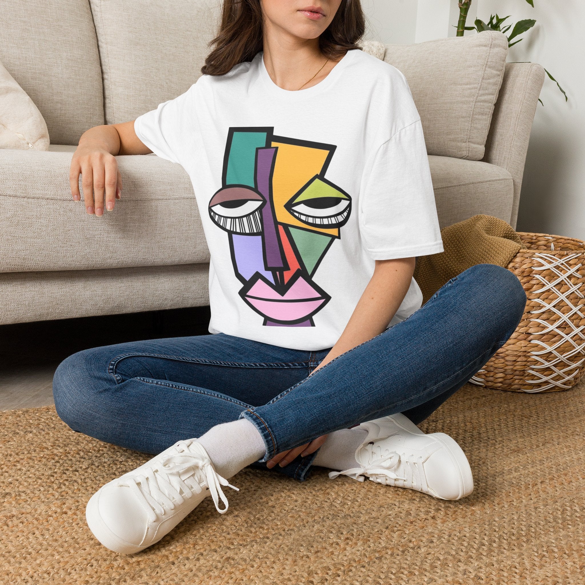 Cubist Face Tee