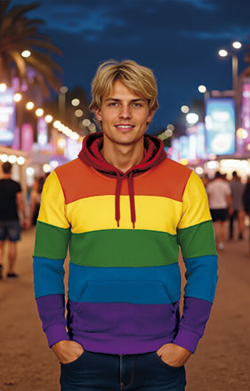 Rainbow Hoodie
