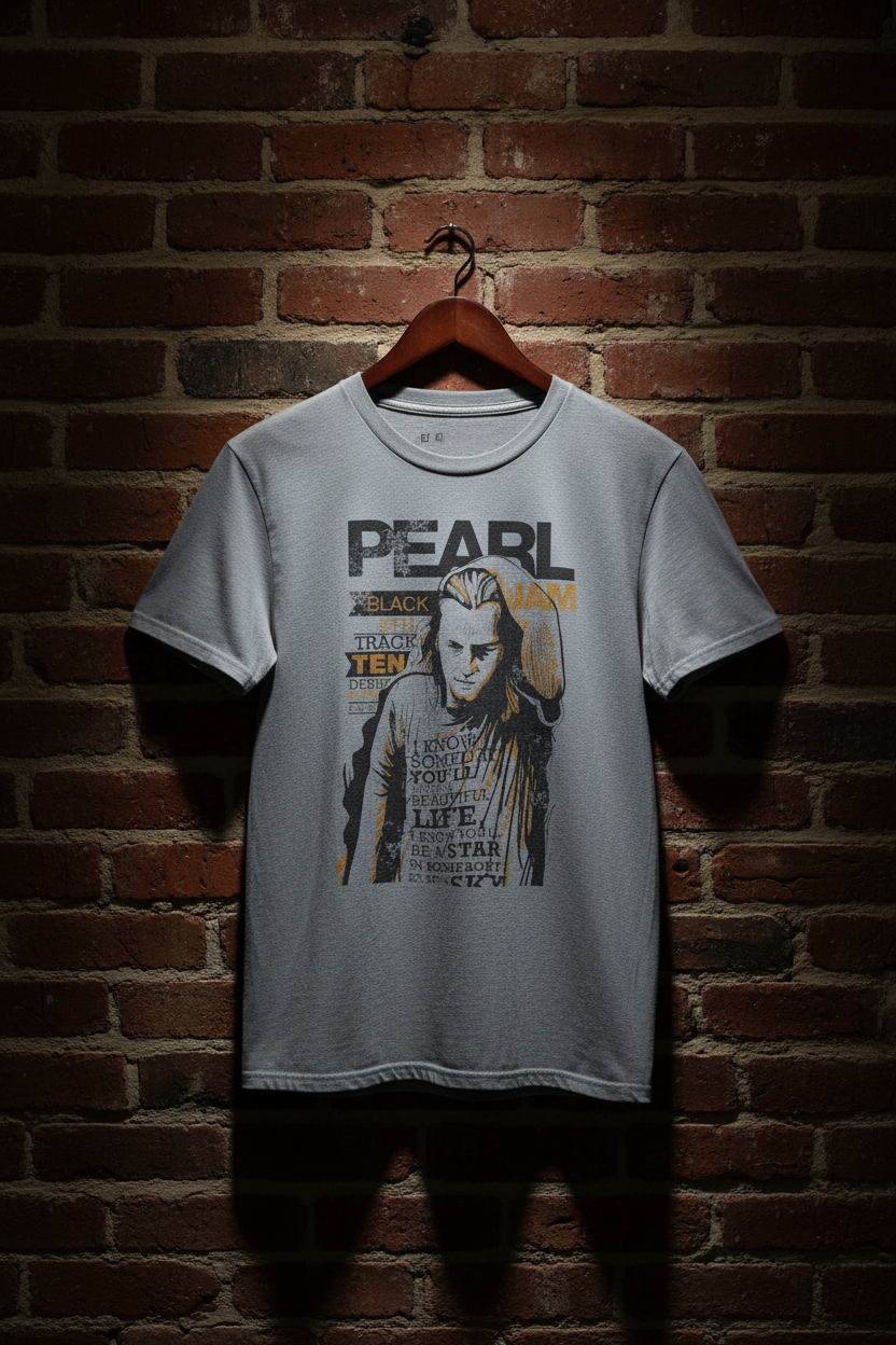 Pearl Jam Ten T-Shirt — Vintage Grunge Band Tee