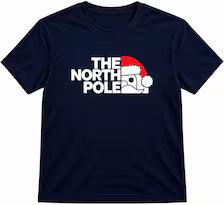 T-shirt de Natal The North Pole