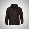 Hoodie com Zip Preto