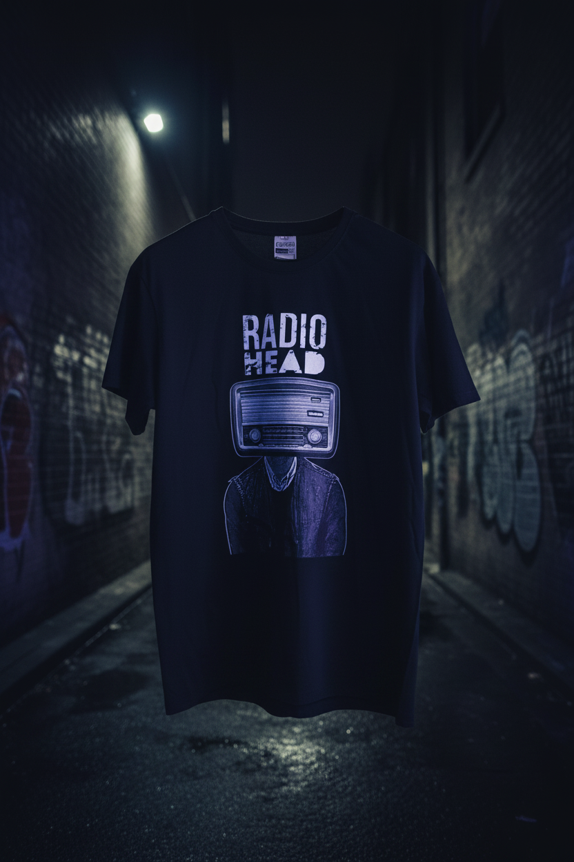 T-shirt Radiohead — frontal urban