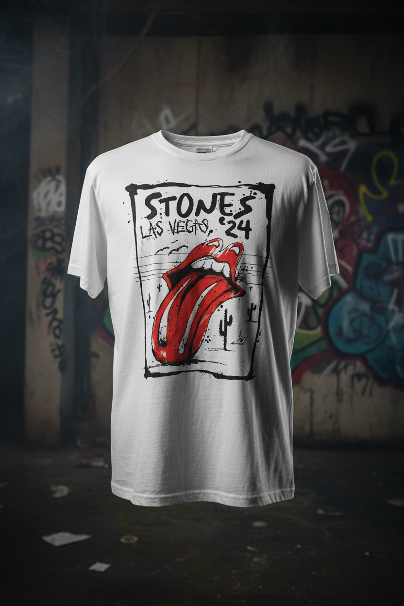 T-shirt Rolling Stones — frontal urban