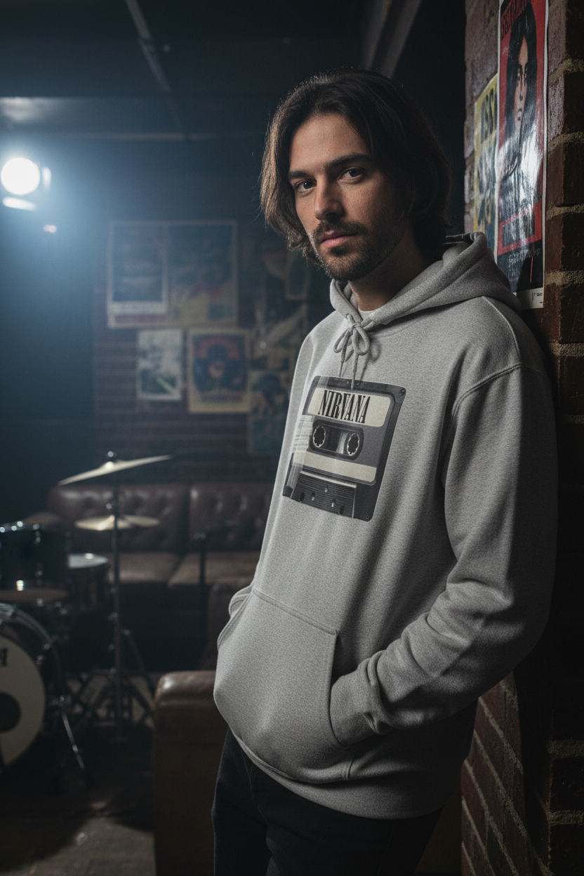 Nirvana Cinzento Modelo