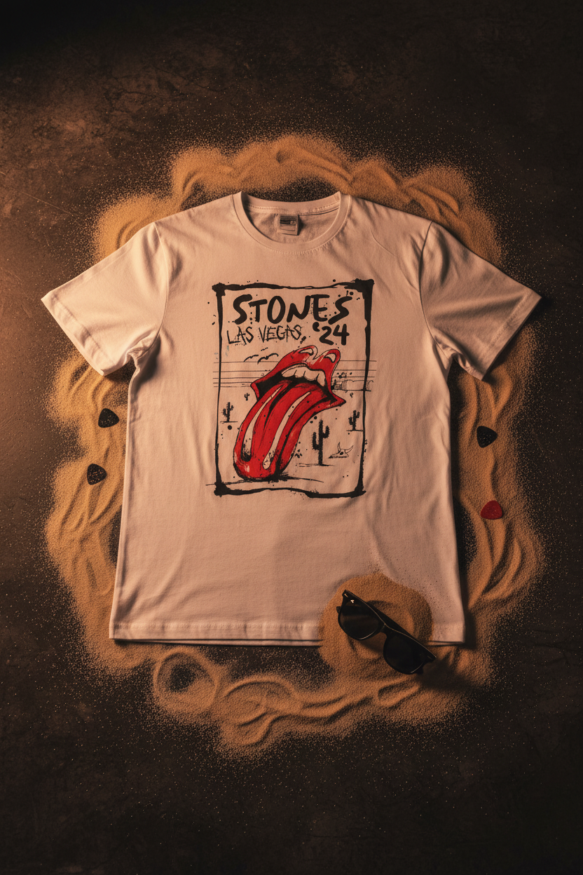Rolling Stones Flat Lay