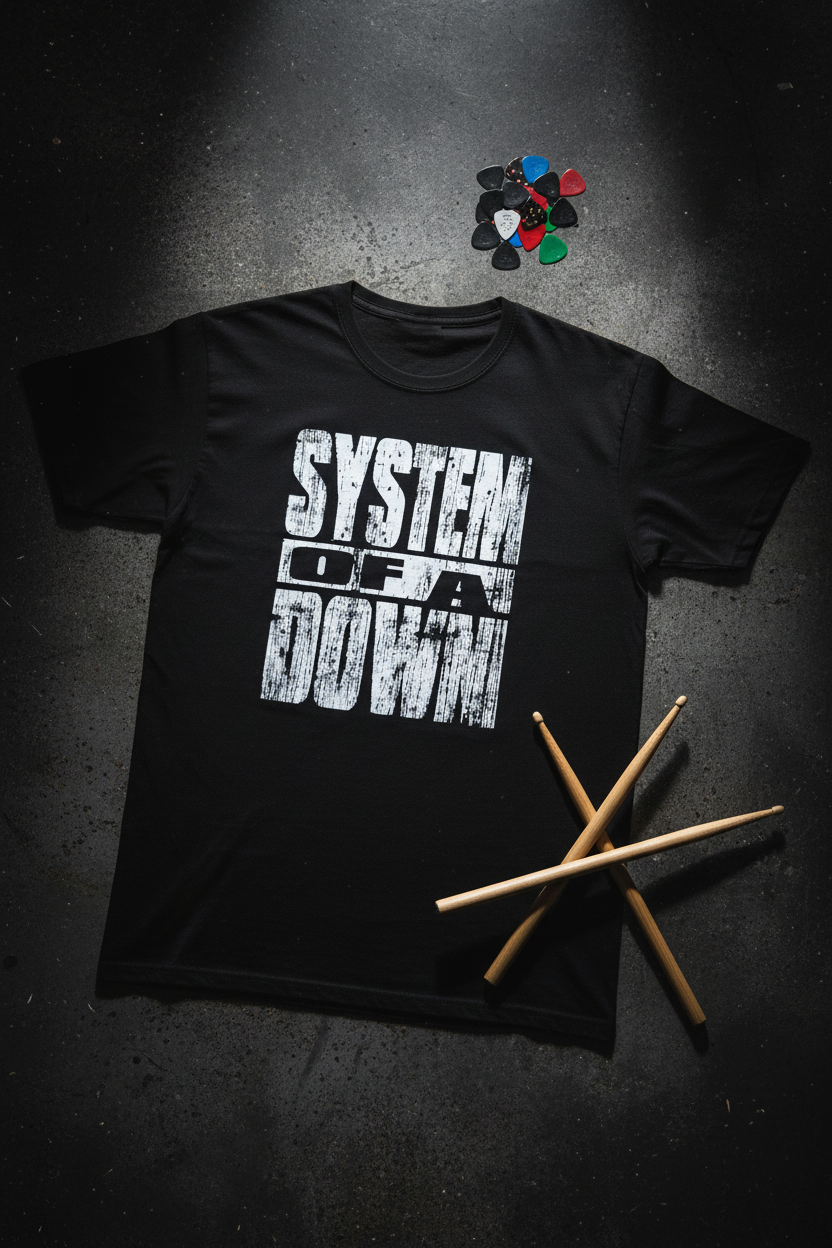 SOAD Flat Lay