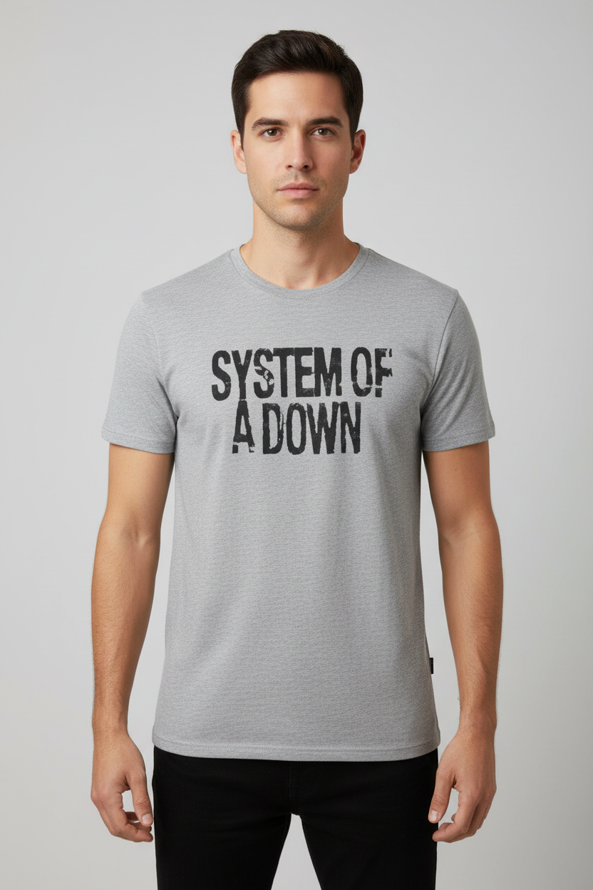 T-Shirt System of a Down – Logo