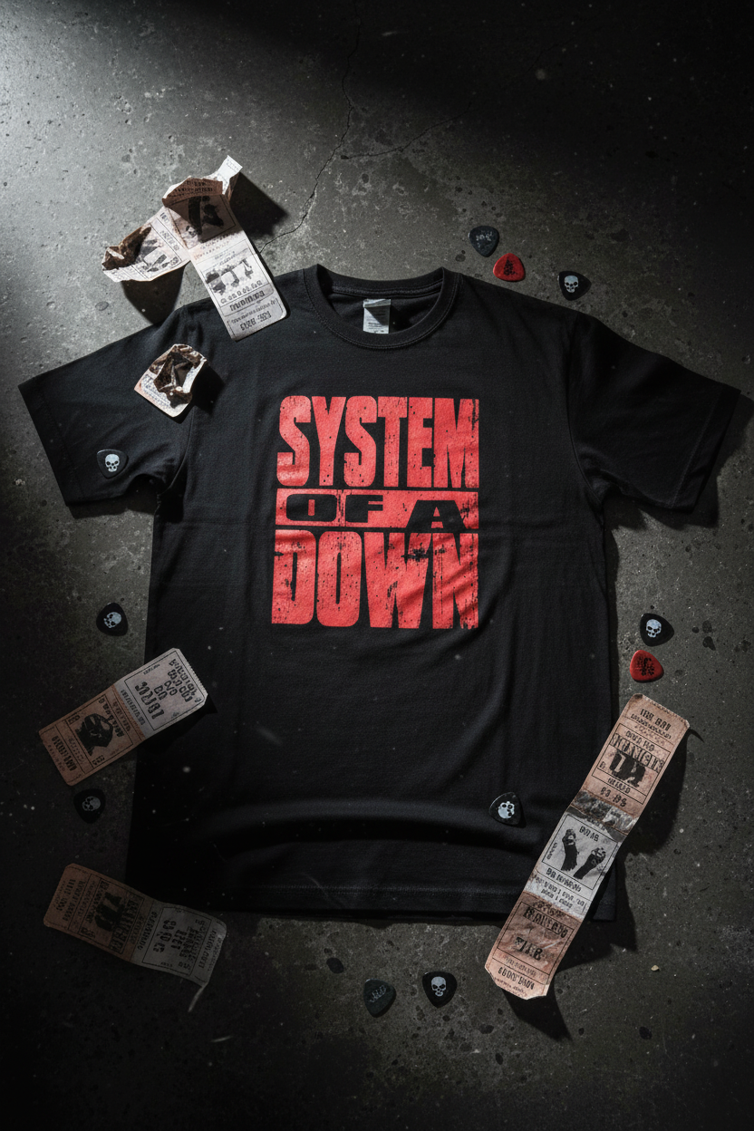 System of a Down — Flat Lay Rock