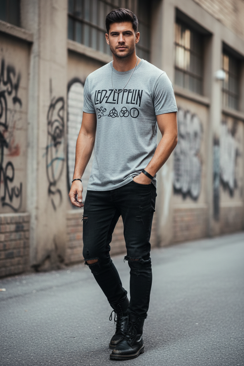 T-Shirt com Modelo