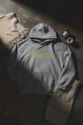The Doors Hoodie Cinzento Flat Lay