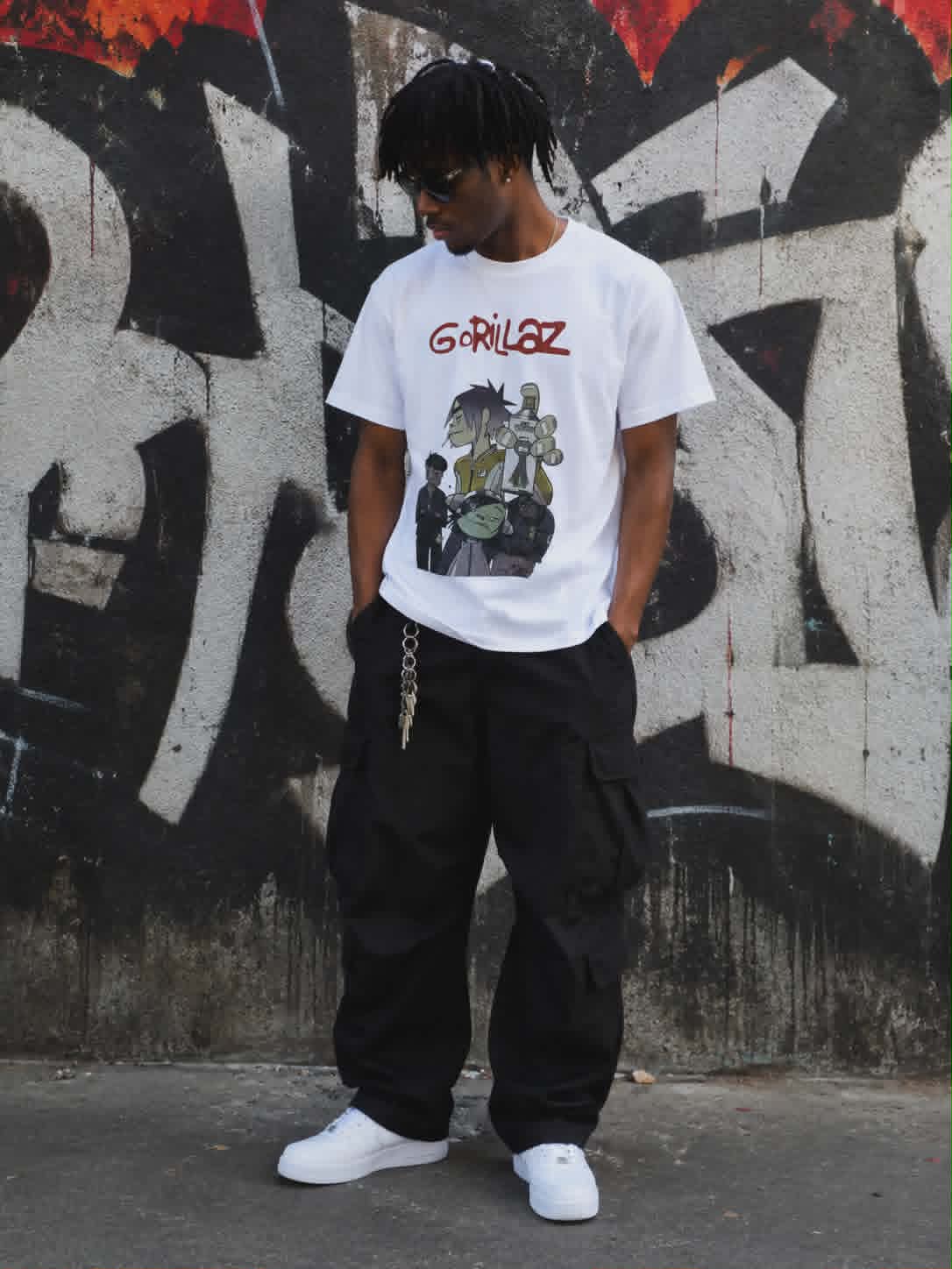 T-Shirt Gorillaz Band
