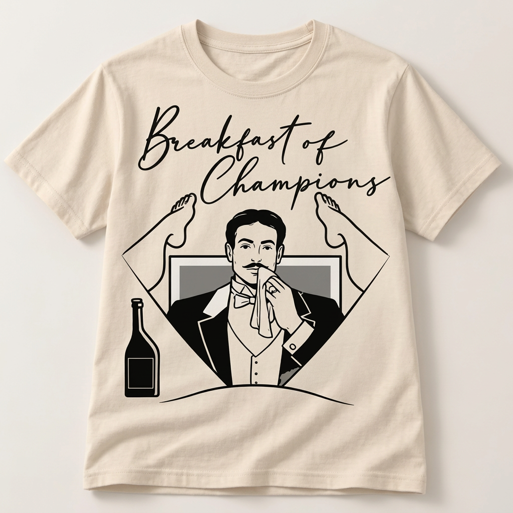 T-shirt Breakfast of Champions