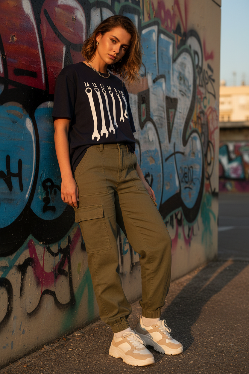 Wrench Set feminino streetwear